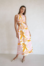 Astley Dress - Hibiscus