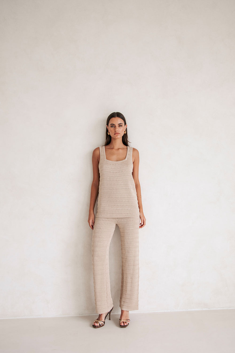 Ari Knit Top - Toffee
