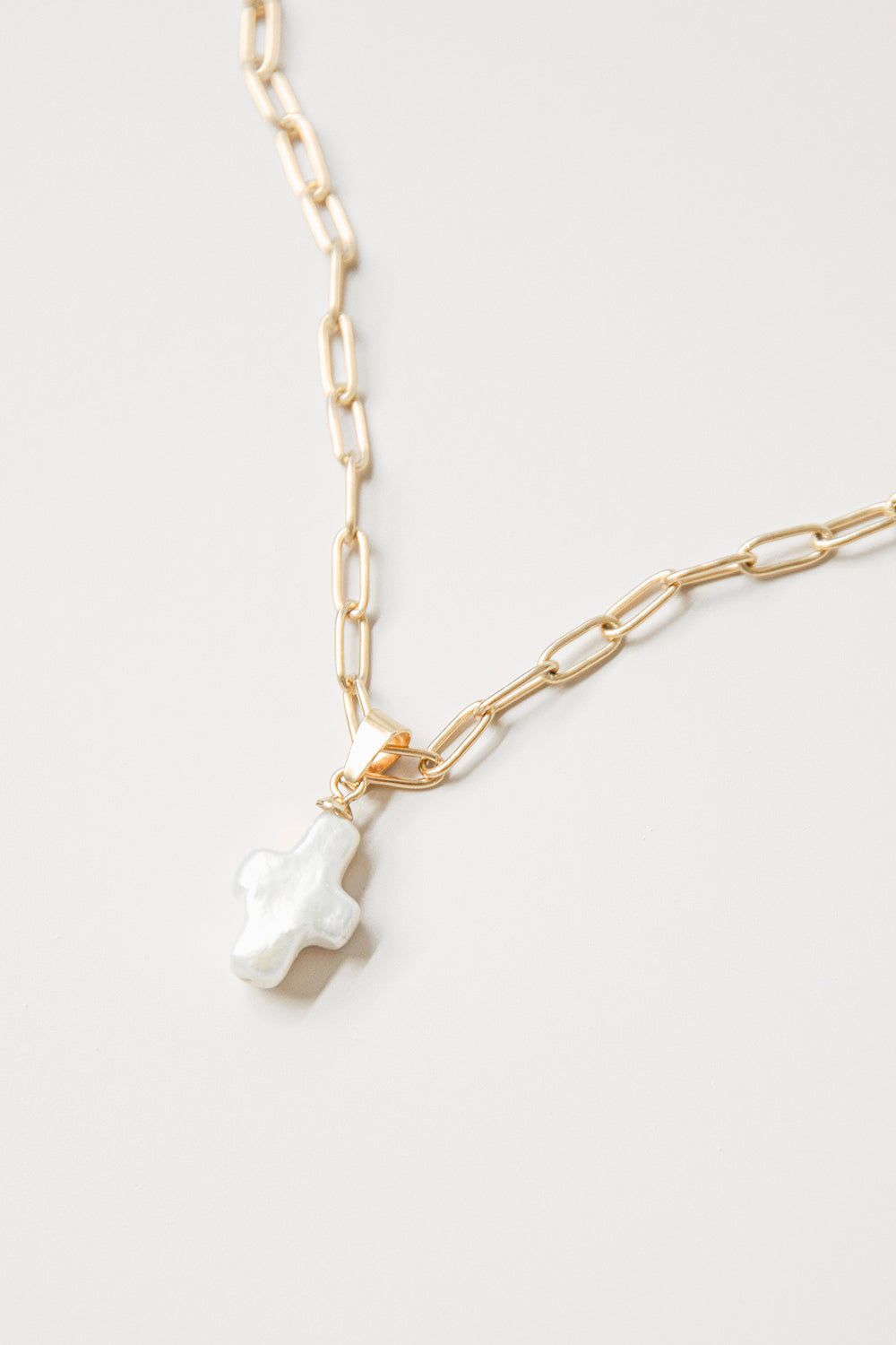 Adina Necklace Gold Cross