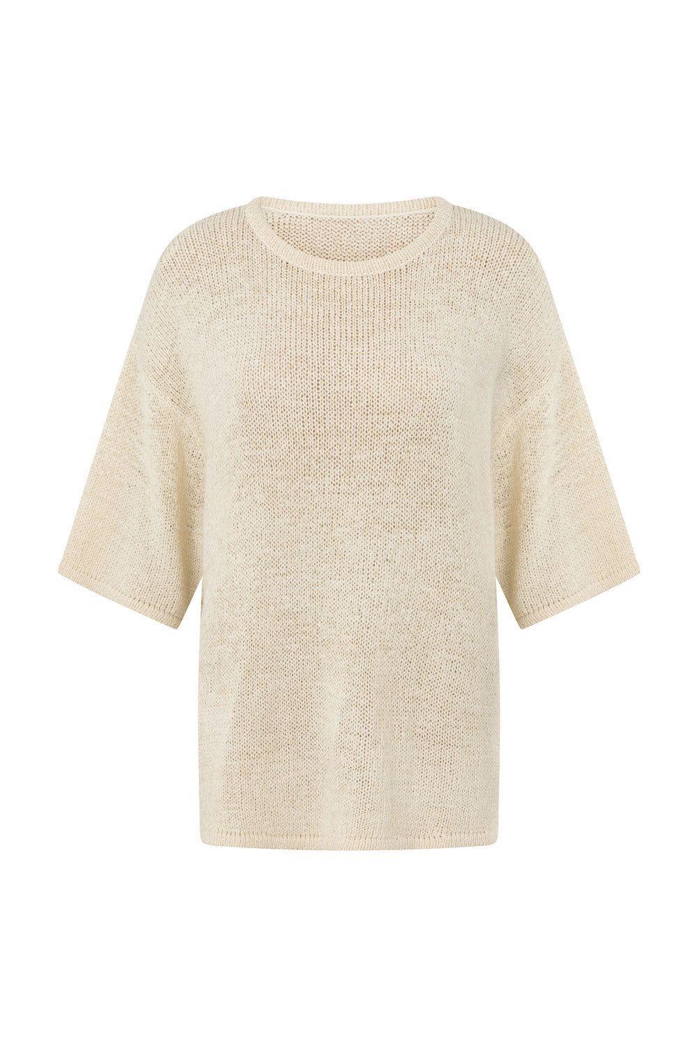 Isla Knit Top - Cream