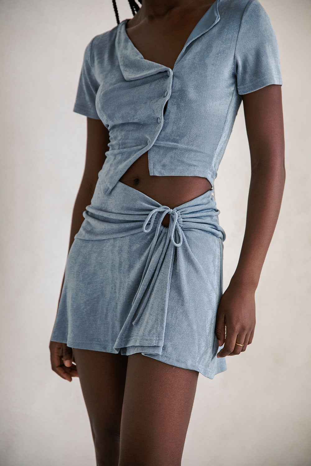 Gazelle Mini Skirt - Blue