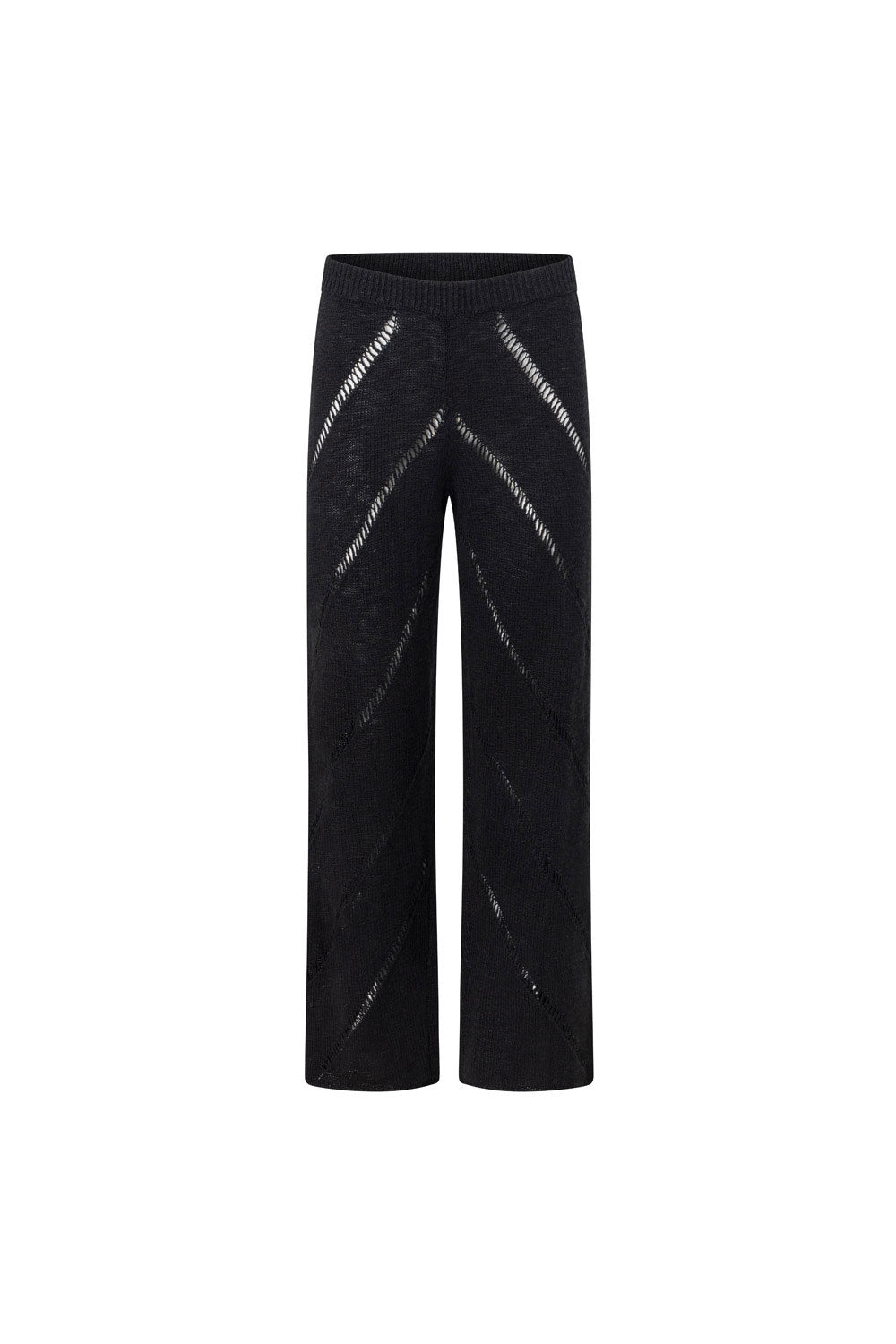 Josiah Elasticated Pants - Black