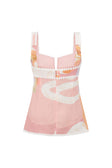 SAMPLE-Ragazza Top - Tramonto