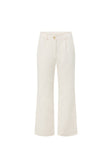 Beige High Waisted Wide Leg Amera Pants
