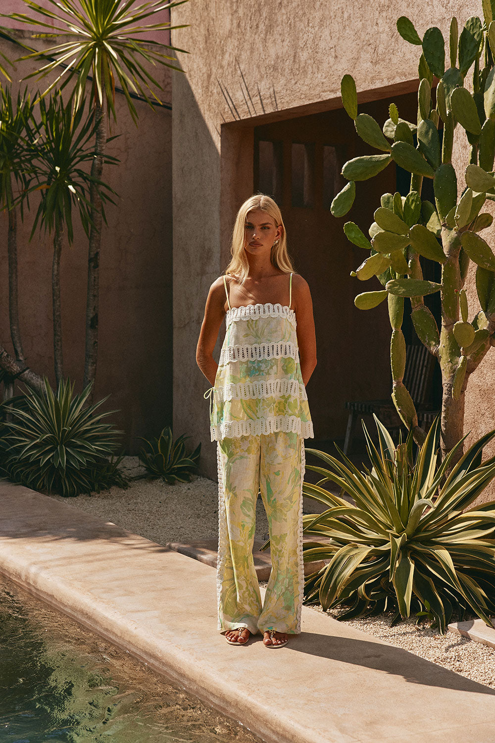 SAMPLE-Orion Pants - Fiore Festivo