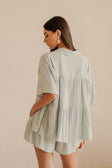 SAMPLE-Luna Top - Blue