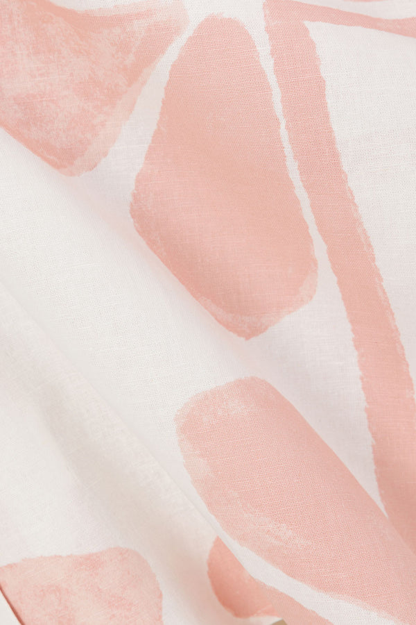 Pink Petal Patch Print Button Up Seona Top