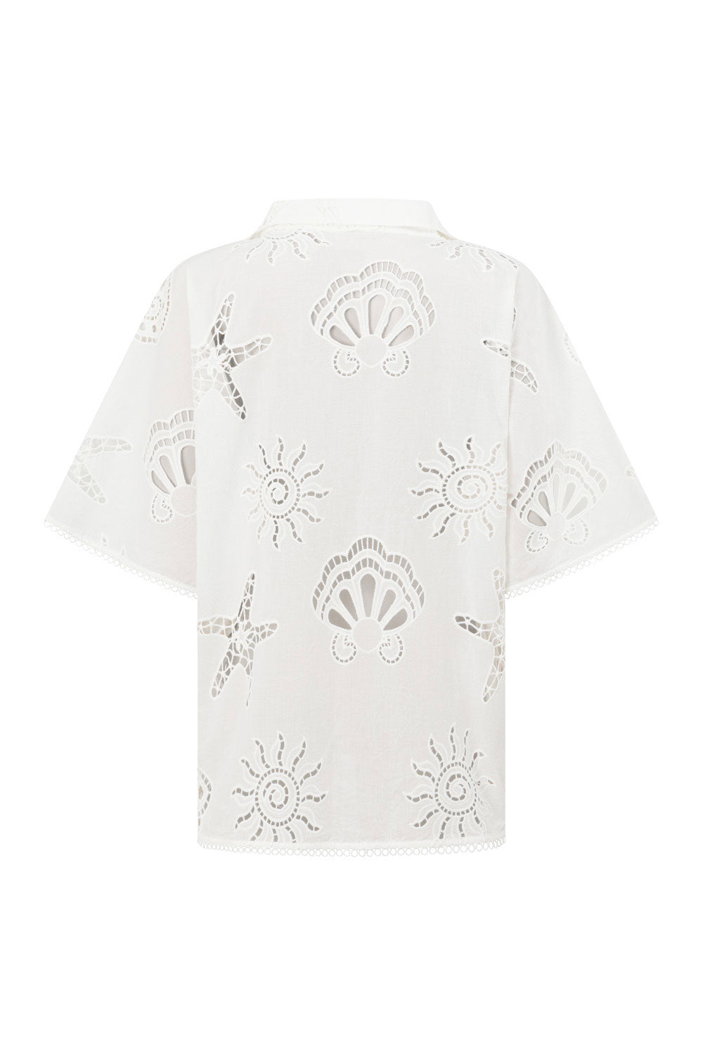 SAMPLE-Nissi Shirt - Corallo Bianca
