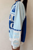 Blue Terry Oversized Vintage Bondi Sweater