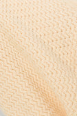 Cream Knit Wrap Mini Kyoto Dress