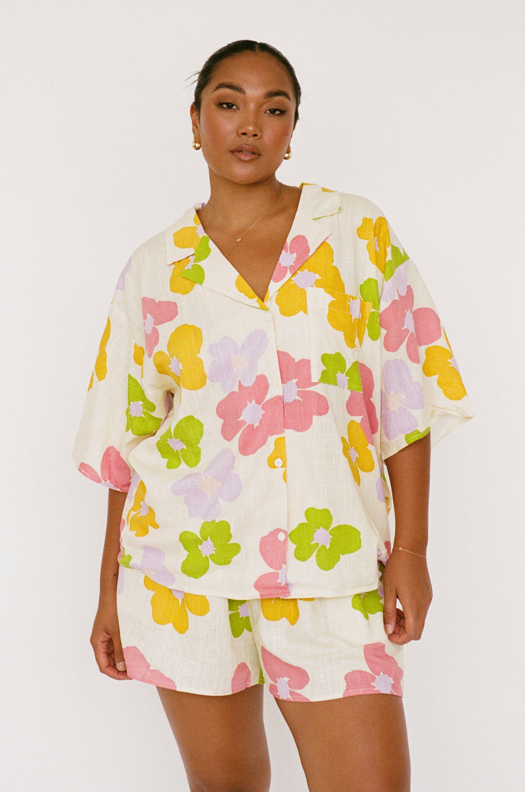 SAMPLE-Lennon Top - Tutti Daisy Floral