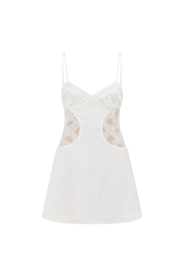 Shevana Mini Dress - White