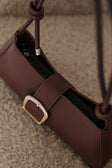 Karmella Baguette Bag - Brown