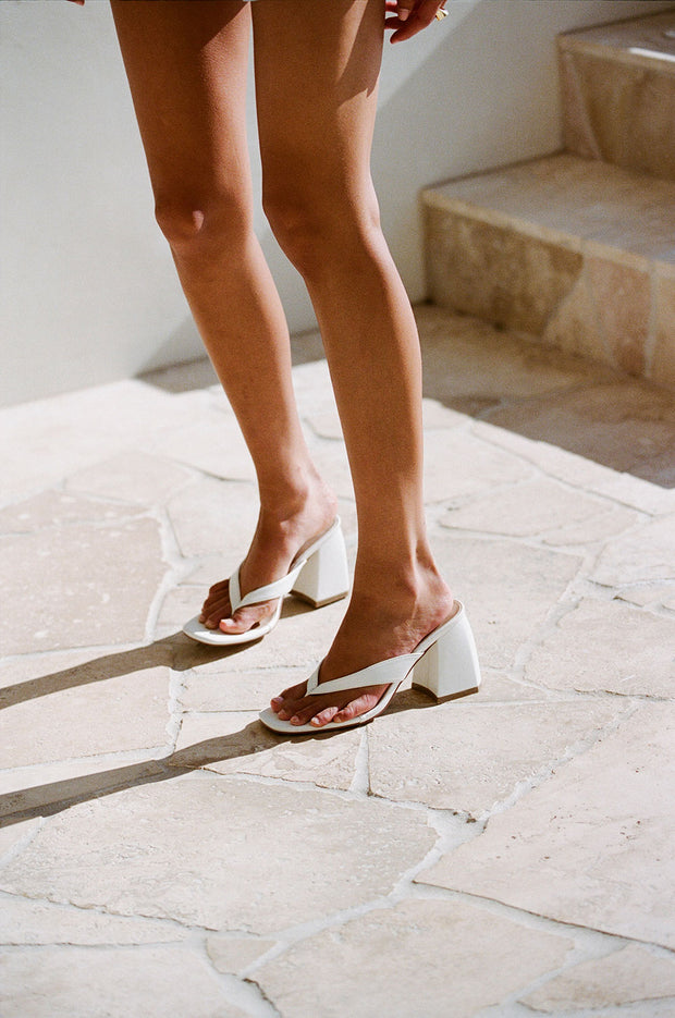 Dia Heels - White