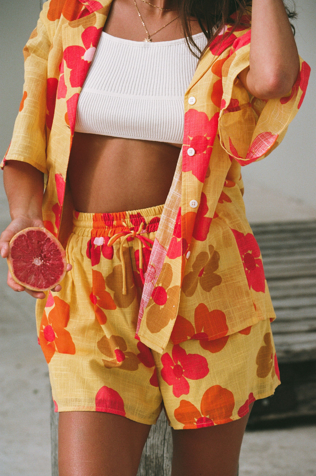 SAMPLE-Thessy Top - Romance Floral