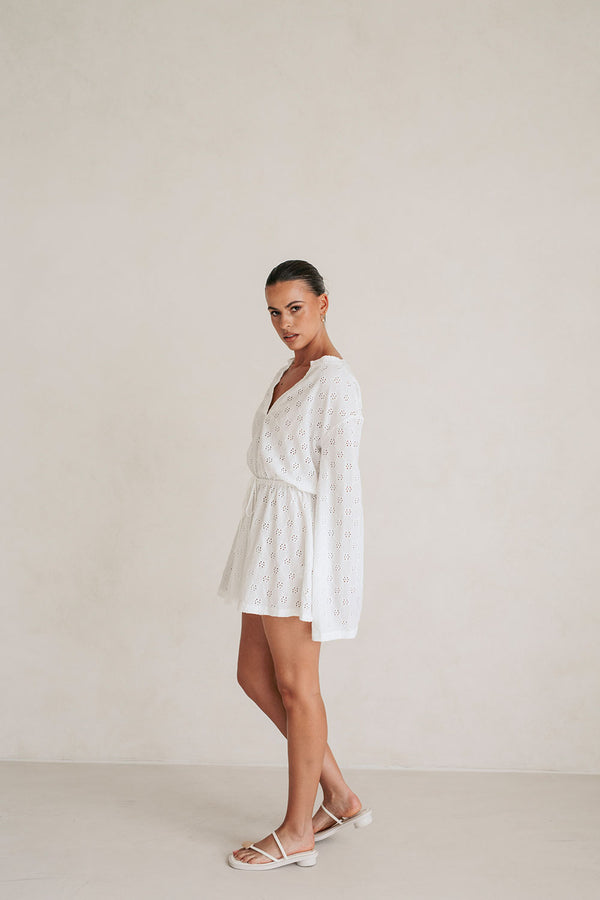 Berkley Mini Dress - White