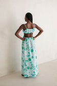 SAMPLE-Asher Dress - Corsage Blue