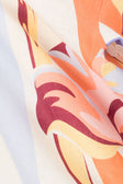 Orange Estivo Dusk Print Button Up Francesca Shirt