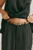 Kitten Paw Belt - Tan, Brown