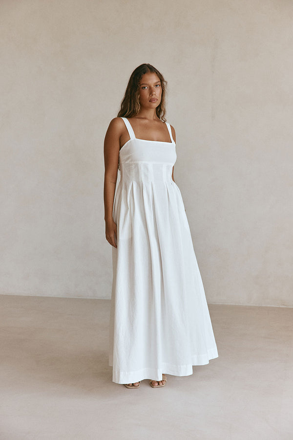Flore Dress - White