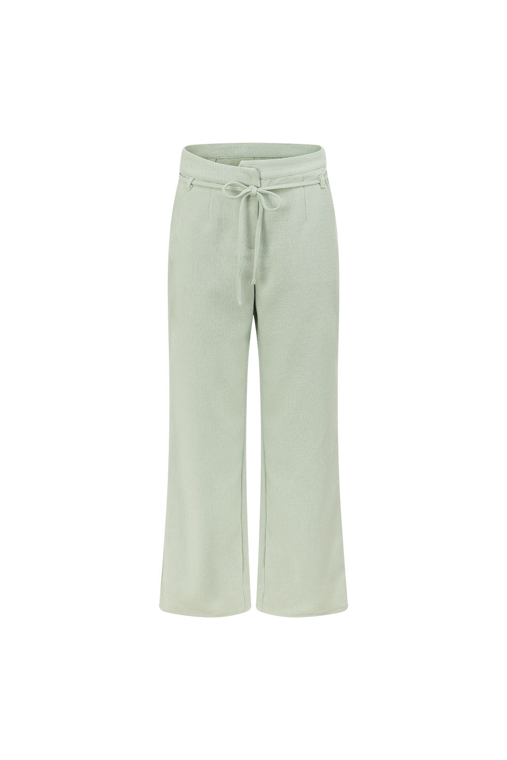 Mint Green Tie Jira Trouser Pants