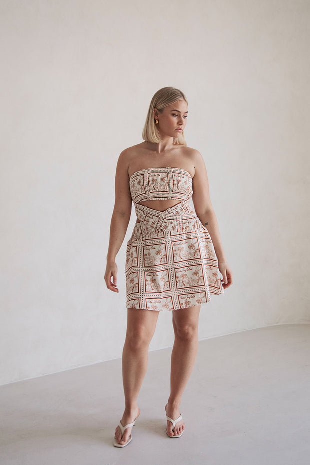 Kaiana Cutout Dress - Sabo Postcard