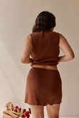 SAMPLE-Ellamay Skirt - Gingerbread