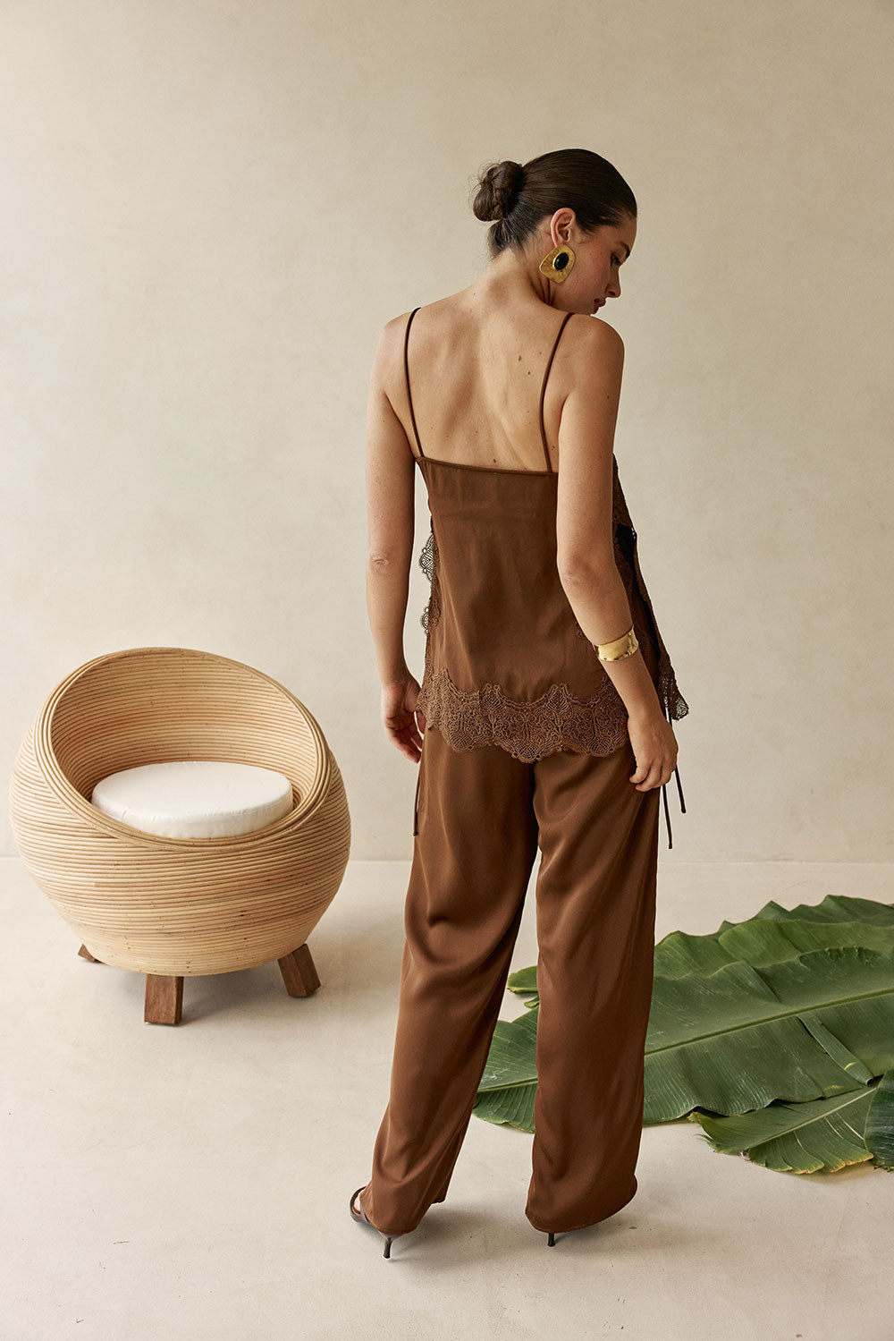 Amalia Top - Chocolate