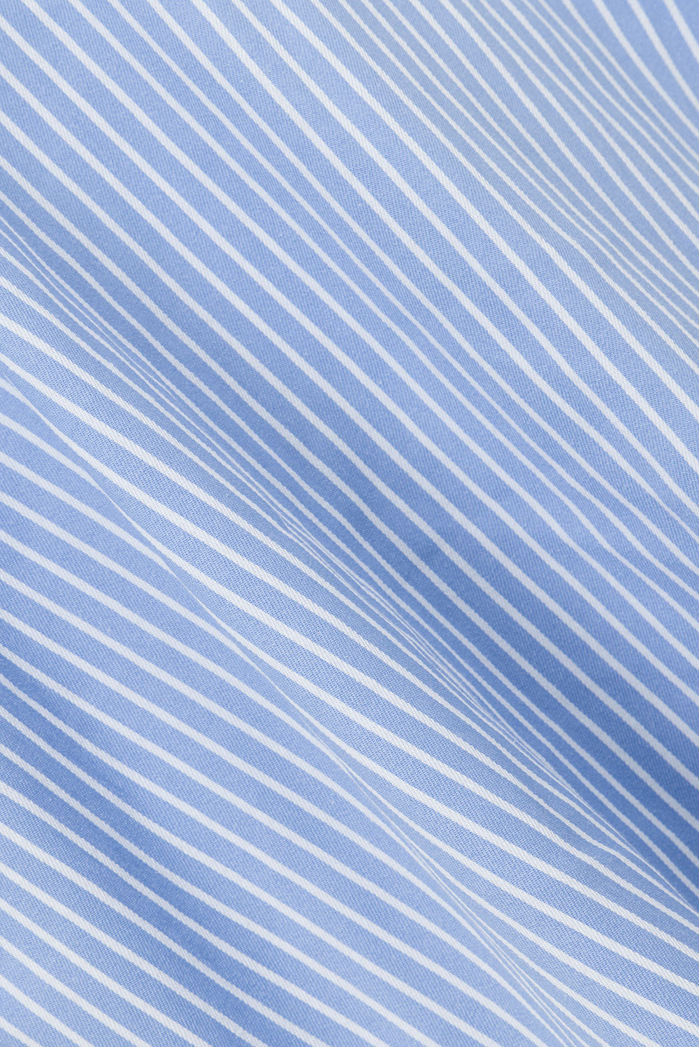 Blue Short sleeve Collar Tie Split Brielle Top