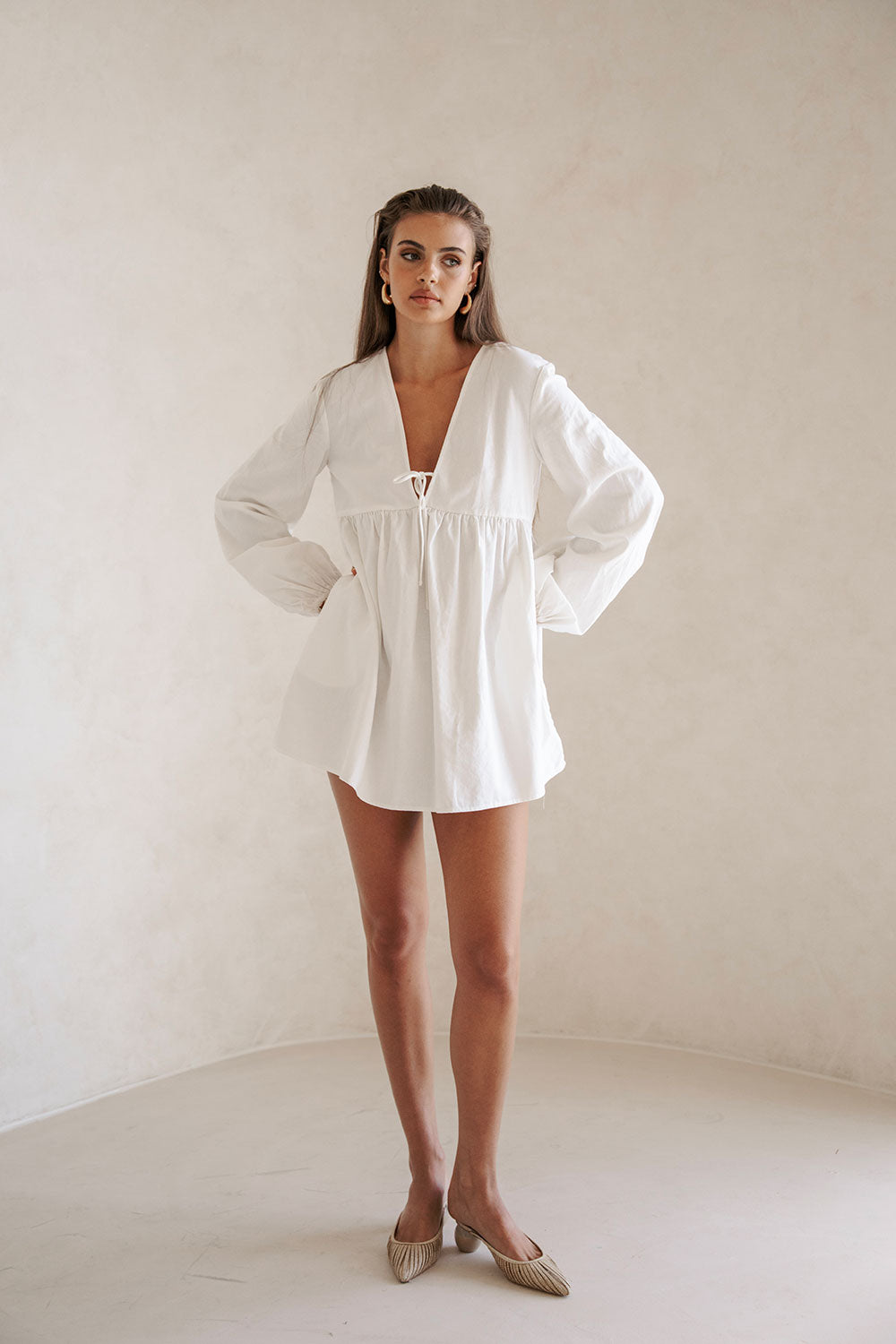 Inika Mini Dress - White