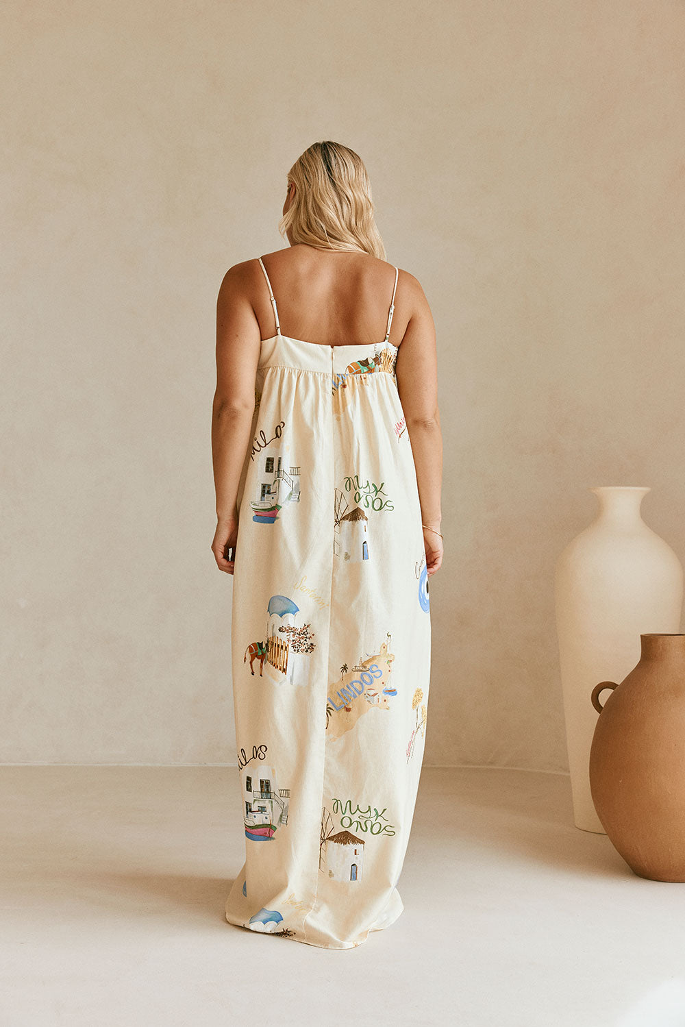 SAMPLE-Ida Dress - Isles Of Greece