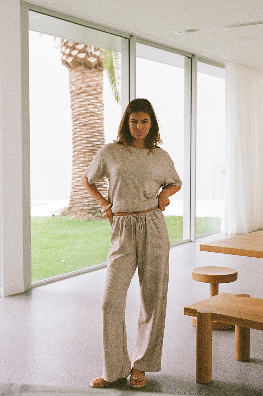 Lia Pants - Tan