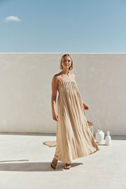 Ada Dress - Tan