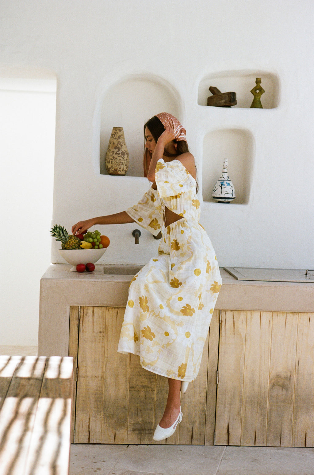 SAMPLE-Off Shoulder Nalu Dress