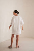 Elea Mini Dress - White