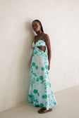 SAMPLE-Asher Dress - Corsage Blue