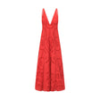 Chalina Backless Maxi Dress - Red