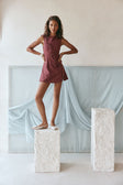 SAMPLE-Kapri Dress - Merlot