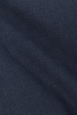 Dark Blue Denim V Neck Shoulder Bow Elixir Top