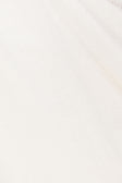 White Cotton Elastic Drawstring Gaia Pants
