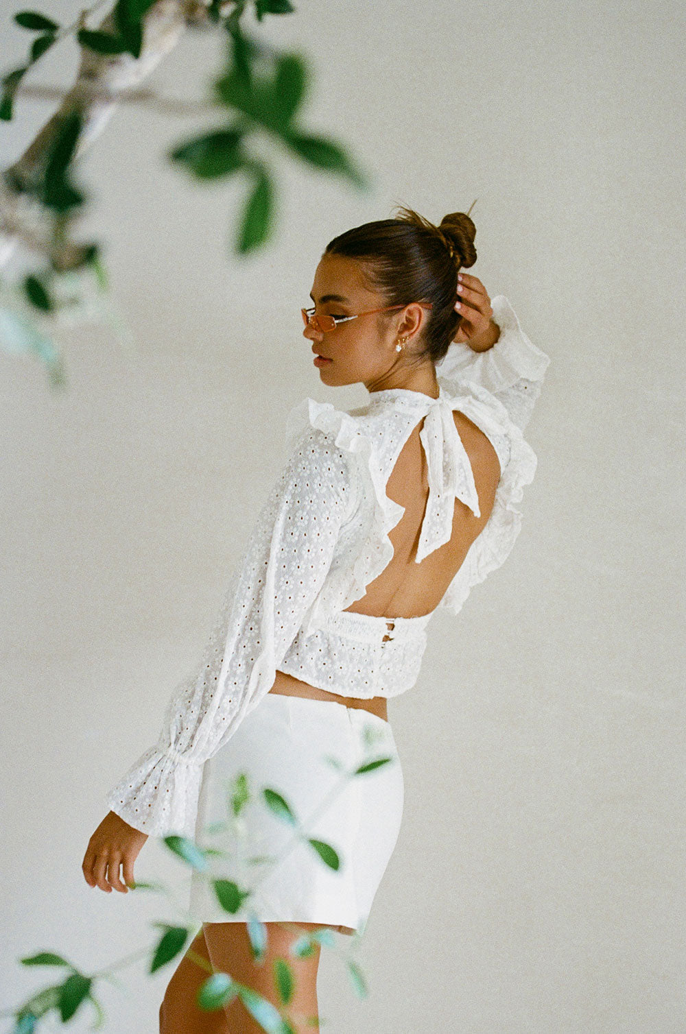 SAMPLE-Nubia Top - Embroidered