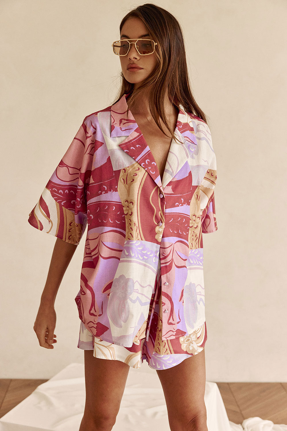 Davina Top - Mosaic Veil
