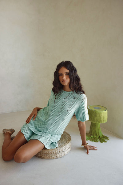 Leah Top - Mint