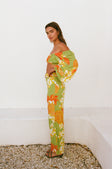 SAMPLE-Savannah Pants - Floral Sunset