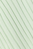 Mint Green Ribbed Knit Celine Pants