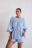 SAMPLE-Akel Top - Blue