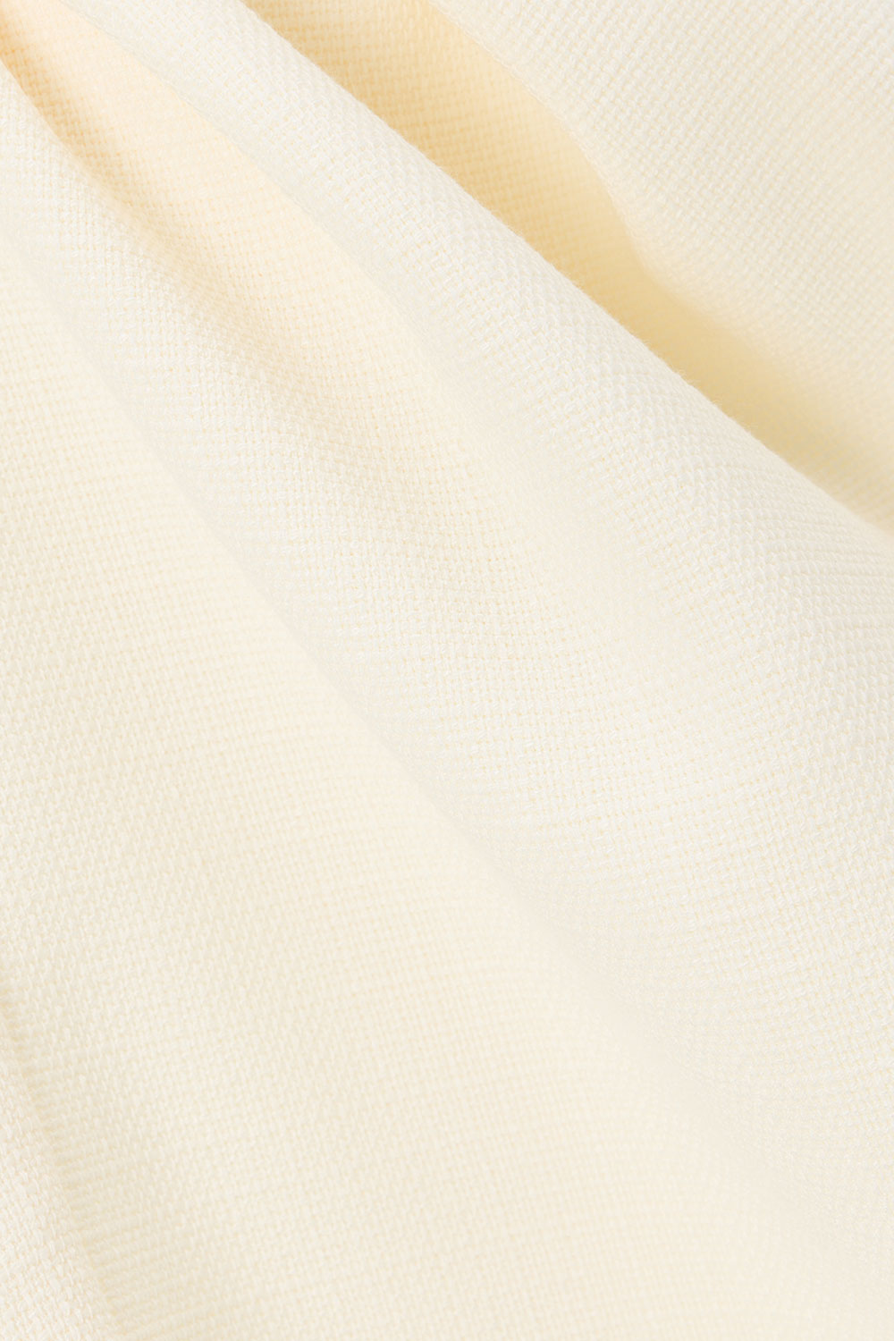 White Structured High Waist Salma Pants
