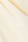 White Structured High Waist Salma Pants