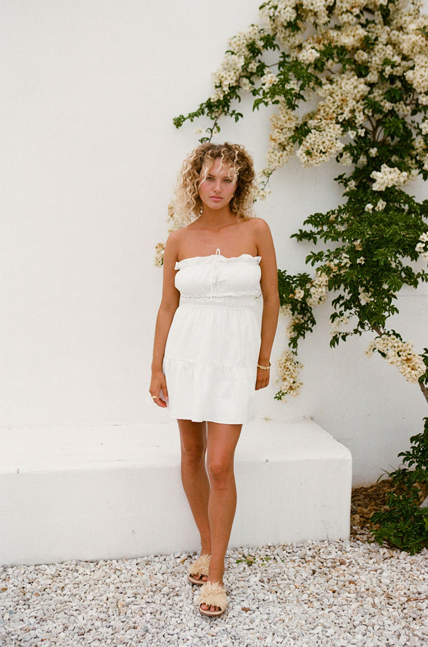 Alaria Dress - White