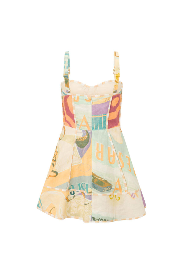 Genova Dress - Fiorire Acqua